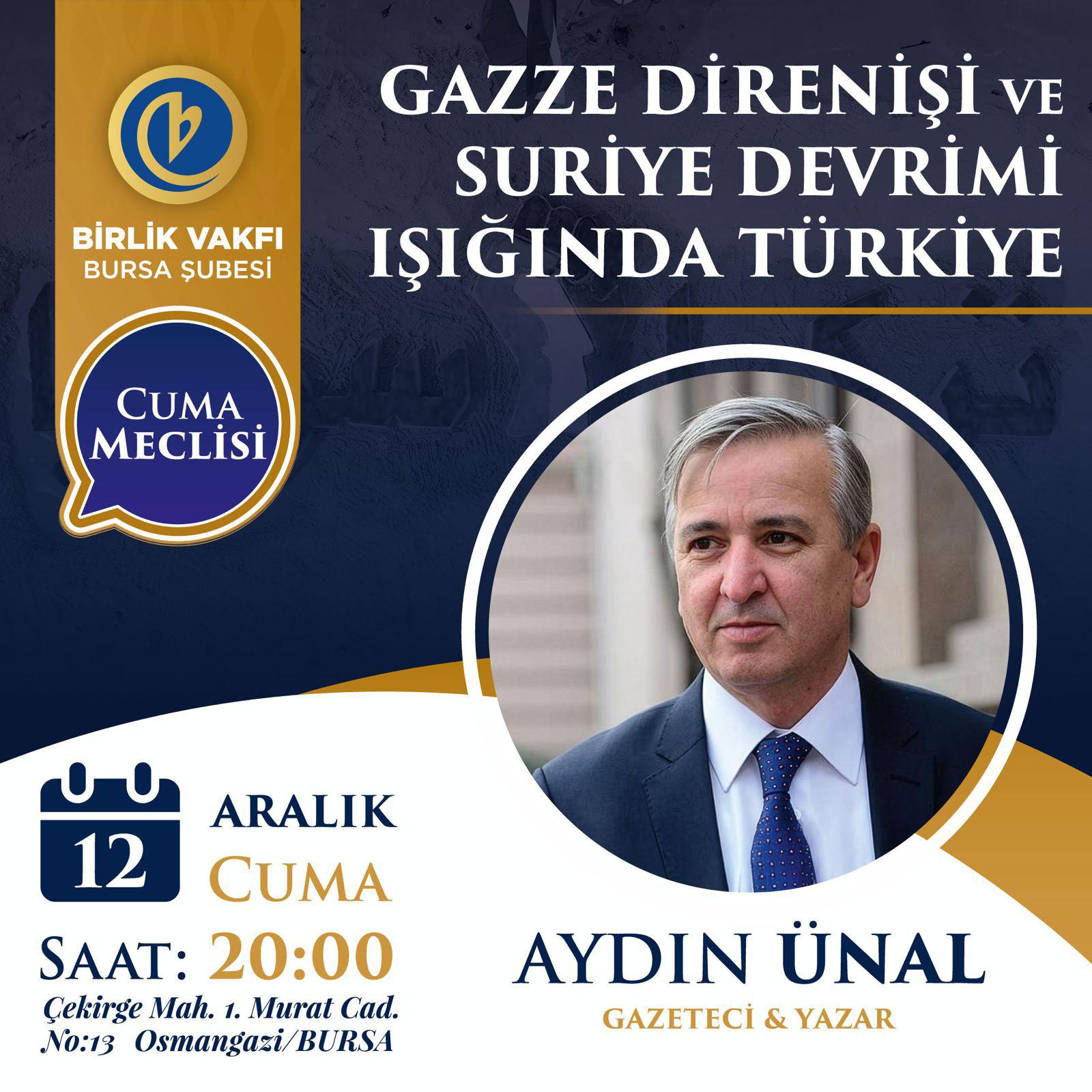 Cuma Meclisi I Aydın Ünal